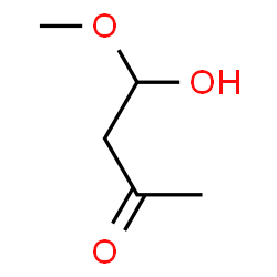 2-Butanone, 4-hydroxy-4-methoxy- (9CI)结构式