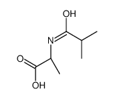 (2S)-2-(2-methylpropanoylamino)propanoic acid结构式