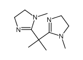 1-methyl-2-[2-(1-methyl-4,5-dihydroimidazol-2-yl)propan-2-yl]-4,5-dihydroimidazole Structure