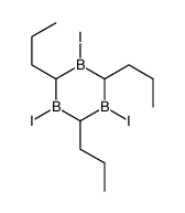 1,3,5-triiodo-2,4,6-tripropyl-1,3,5-triborinane Structure