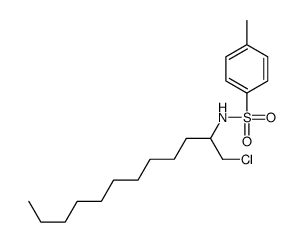 N-(1-chlorododecan-2-yl)-4-methylbenzenesulfonamide Structure