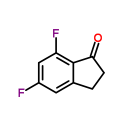 5,7-二氟-1-茚星空app结构式