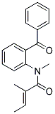 N-(2-BENZOYLPHENYL)-N,2-DIMETHYL-2-BUTENAMIDE Structure