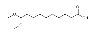 10,10-dimethoxy-decanoic acid Structure