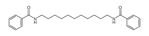 N,N'-undecanediyl-bis-benzamide Structure