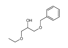 1-ethoxy-3-phenylmethoxypropan-2-ol结构式