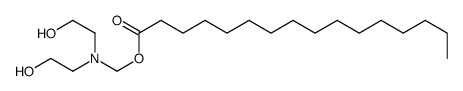 [bis(2-hydroxyethyl)amino]methyl hexadecanoate Structure