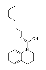 N-hexyl-3,4-dihydro-2H-quinoline-1-carboxamide Structure