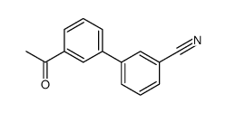 3'-ACETYL[1,1'-BIPHENYL]-3-CARBONITRILE结构式