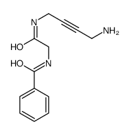 N-[2-(4-aminobut-2-ynylamino)-2-oxoethyl]benzamide Structure