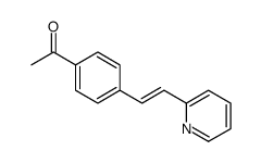 1-[4-(2-pyridin-2-ylethenyl)phenyl]ethanone Structure