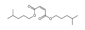 bis(4-methylpentyl) but-2-enedioate结构式