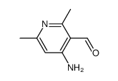 4-amino-2,6-dimethylnicotinaldehyde结构式