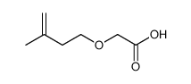 2-(3-methylbut-3-enoxy)acetic acid结构式