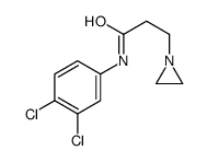 3-(aziridin-1-yl)-N-(3,4-dichlorophenyl)propanamide结构式