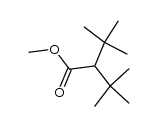 dimethyl-3,3 tertiobutyl-2 butyrate de methyle Structure