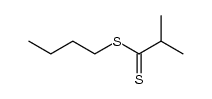 2-Methyl-dithiopropionsaeure-butylester结构式