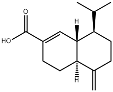 (-)-Cadin-4,10(15)-dien-11-oic acid Structure