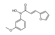 3-(furan-2-yl)-N-hydroxy-N-(3-methoxyphenyl)prop-2-enamide Structure