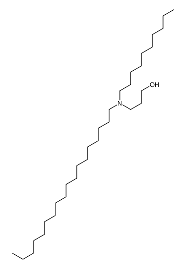 3-[decyl(octadecyl)amino]propan-1-ol Structure