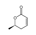 (6R)-6-methyl-5,6-dihydro-2H-pyran-2-one Structure