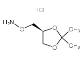 (S)-o-[(2,2-二甲基-1,3-二氧杂烷-4-基)甲基]-羟胺盐酸盐图片