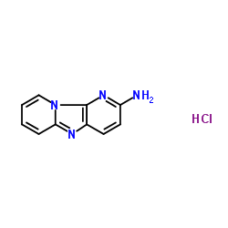 (2,3,4-13C3)Pyrido[3',2':4,5]imidazo[1,2-a]pyridin-2-amine hydrochloride (1:1)结构式