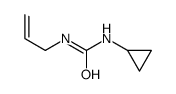 1-烯丙基-3-环丙基脲结构式