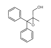 (2-methyl-3,3-diphenyloxiran-2-yl)methanol Structure