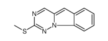 2-methylsulfanyl-[1,2,4]triazino[1,6-a]indole结构式