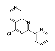 4-chloro-3-methyl-2-(pyridin-2-yl)-1,7-naphthyridine Structure