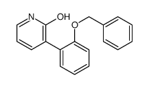 3-(2-phenylmethoxyphenyl)-1H-pyridin-2-one Structure