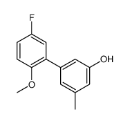 3-(5-fluoro-2-methoxyphenyl)-5-methylphenol Structure