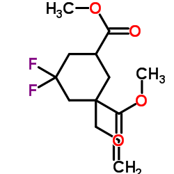 dimethyl 1-allyl-5,5-difluorocyclohexane-1,3-dicarboxylate picture