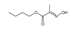 Propanoic acid, 2-(hydroxyimino)-, butyl ester (9CI) structure