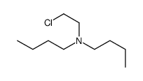 N-butyl-N-(2-chloroethyl)butan-1-amine Structure