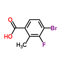 4-溴-3-氟-2-甲基苯甲酸图片