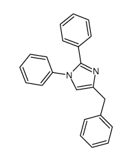 4-benzyl-1,2-diphenyl-1H-imidazole Structure