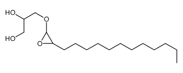 3-(3-dodecyloxiran-2-yl)oxypropane-1,2-diol结构式