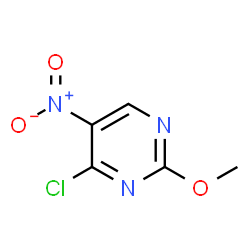 4-Chloro-2-methoxy-5-nitropyrimidine structure