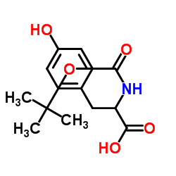 tert-butoxycarbonyl-tyrosine Structure