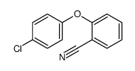 2-(4-chlorophenoxy)benzonitrile Structure