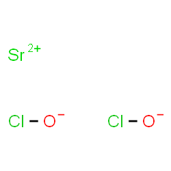 Dihypochlorous acid strontium salt structure