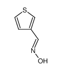 3-Thiophenecarboxaldehyde,oxime,(E)-(9CI)结构式