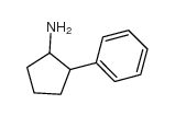 2-phenylcyclopentan-1-amine structure