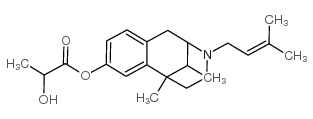 lactic acid, compound with (2α,6α,11R*)-1,2,3,4,5,6-hexahydro-6,11-dimethyl-3-(3-methylbut-2-enyl)-2,6-methano-3-benzocin-8-ol (1:1) picture