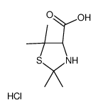 D-Penicillamine acetone adduct hydrochloride Structure