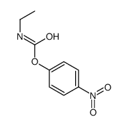 ETHYLCARBAMIC ACID 4-NITROPHENYL ESTER Structure