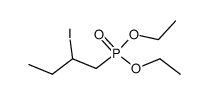 diethyl (2-iodobutyl)phosphonate结构式