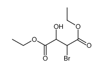 diethyl 2-bromo-3-hydroxybutanedioate结构式